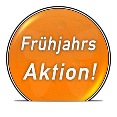 bg72 ButtonGrafik UmschlagButton ub62 Frühjahrsak. orange g2623