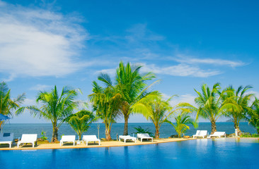 Naklejka premium Holiday Lifestyle Romantic Villa