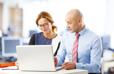 Obraz premium Teamwork at office