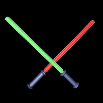 Laser swords