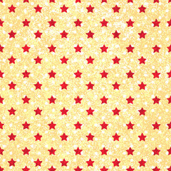 Abstract seamless pattern dots and stars