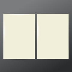 Design Template white Paper