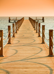 Jetty into the Sunrise © alma_sacra