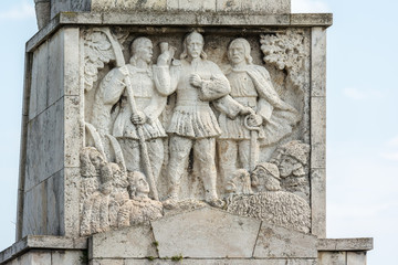 Horea, Closca And Crisan Obelisk In Carolina White Fortress