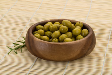 Green olives