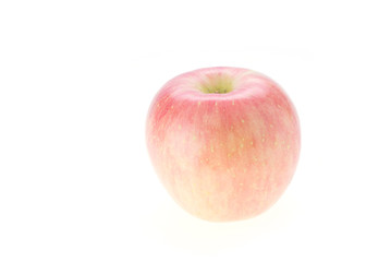 apple fuji isolated on white background
