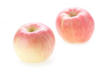 apple fuji isolated on white background
