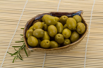 Green olives