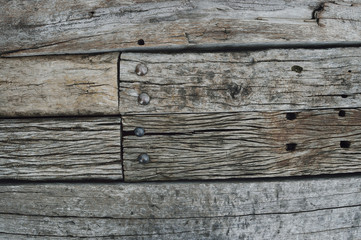 Fototapeta premium Old natural wooden planks texture