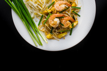 Shrimps Pad Thai, Thai Food