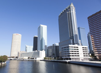 Obraz premium Tampa's Downtown