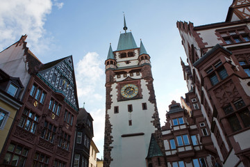 Freiburg, Martinstor, Altstadt