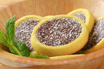 Chocolate & Coconut Tartlets