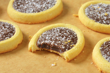 Chocolate & Coconut Tartlets