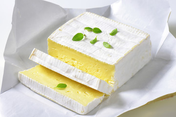 French cheese Carré de l'Est