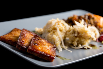 Macrobiotic lunch