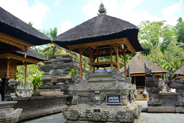 Fototapeta na wymiar Tirta Empul Hindu temple, Nusa Dua, Bali, Indonesia