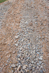dirt road countryside with gravel surface