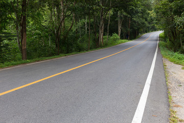 asphalt road way empty
