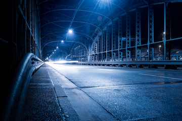 Hackerbrücke München bei Nacht
