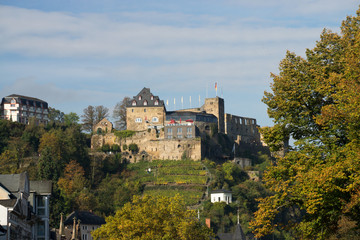 Fototapeta na wymiar Burg Rheinfels, Rheinland-Pfalz, Deutschland