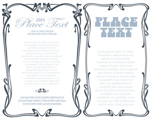 Vector abstract framework from the bound lines