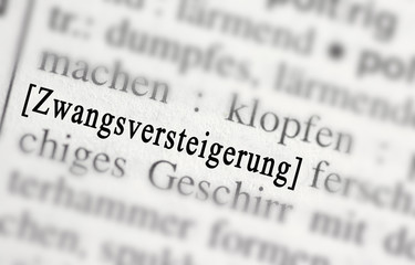 zwangsversteigerung