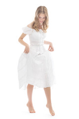 portrait of the girl