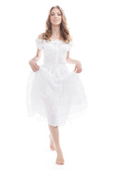 Naklejka premium portrait of the girl