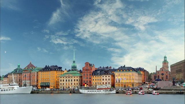 Stockholm - Old Town, Time lapse