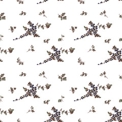 Seamless floral pattern, flower