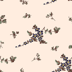 Seamless floral pattern, flower