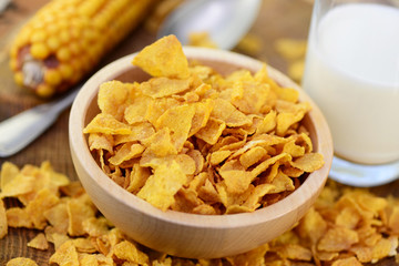 Milch Cornflakes