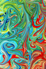 Mixed paint background