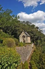 Fototapeta na wymiar Castello di Marqueyssac e i suoi giardini, dordogna - Aquitania