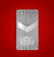 Gift coupons with gift bows and ribbons. Vector illustration.