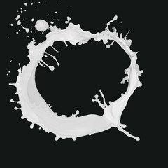 Milk splash
