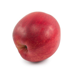 red apple isolated on white background