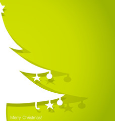Merry Christmas gift card design , vector illustration.