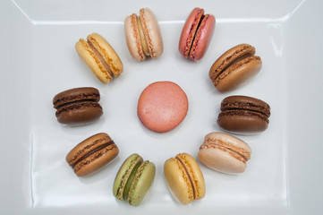 assortiment de macarons