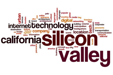 Silicon valley word cloud