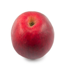 red apple isolated on white background