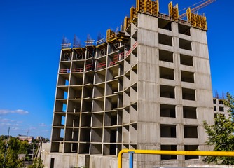 The construction of a multistory building