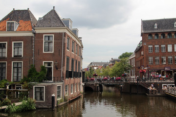 Fototapeta na wymiar Channels in Amsterdam