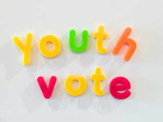 Obraz premium Youth vote concept