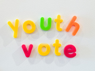 Youth vote concept