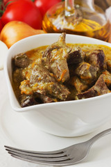 stewed pork liver