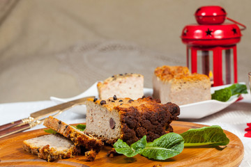 Traditional tasty pate.