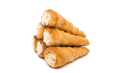 puff rolls with cream