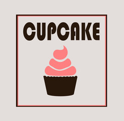 cupcake graphic design